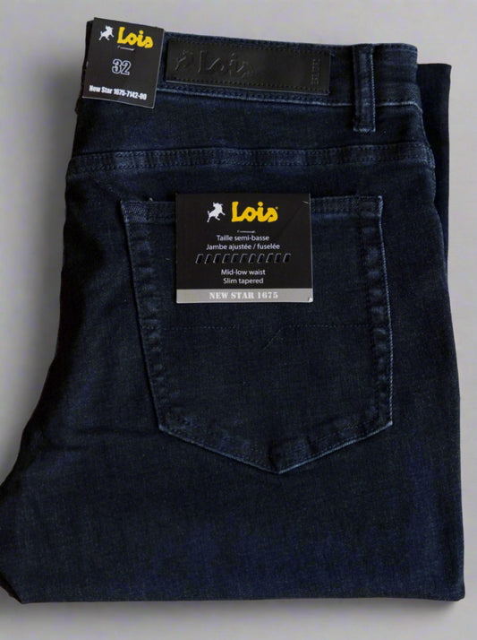 Lois Dark Indigo New Star Jeans