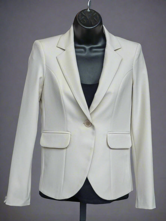 Robell Stretch Blazer - Stone