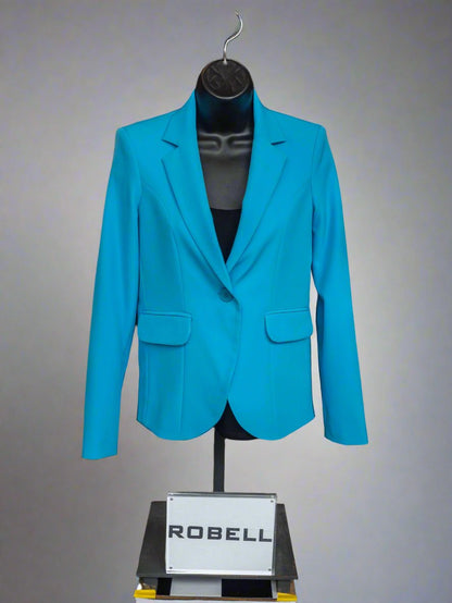 Robell Stretch Blazer - Sky Blue