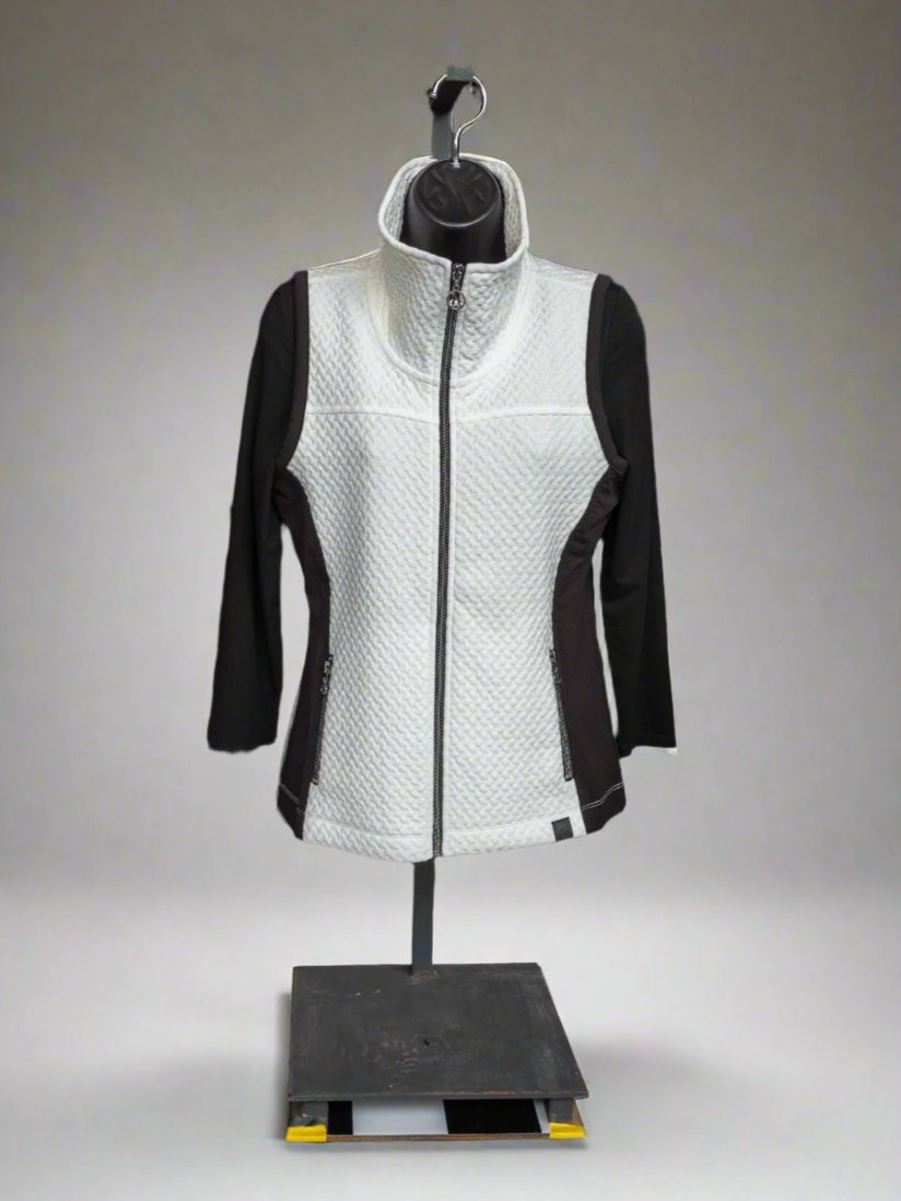 Dolcezza Quilt Vest - White