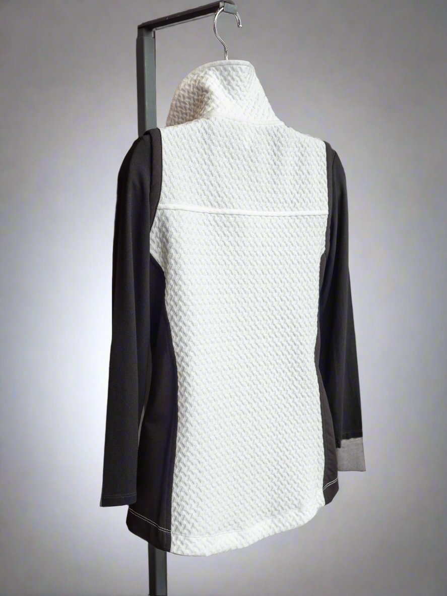 Dolcezza Quilt Vest - White