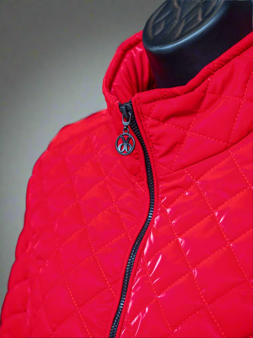 Dolcezza Puff Jacket - Apple Red